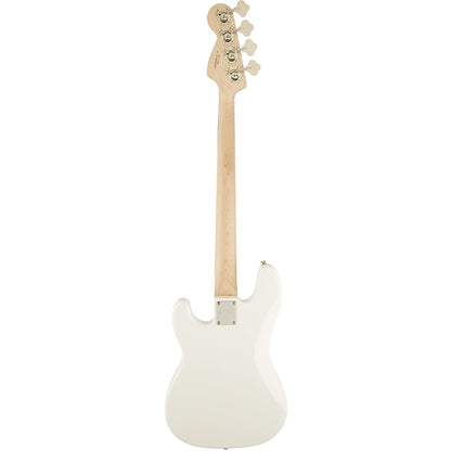 Squier Affinity Series Precision 4 String PJ Electric Bass Guitar Maple with Fingerboard - Olympic White