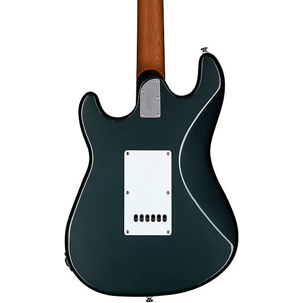 Sterling Cutlass CT50HSS Poplar Body Electric Guitar With Tremolo Rosewood Fingerboard - Charcoal Frost (CFR)