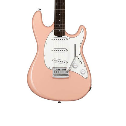 Sterling CT30SSS Cutlass SSS Series Fulcrum Tremolo Electric Guitar - Pueblo Pink (CT30SSS PBP)