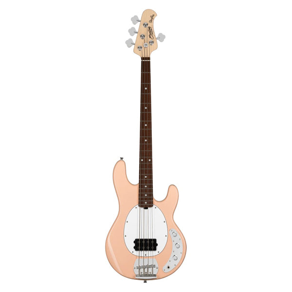 Sterling Ray4 Stingray Jatoba Fingerboard Electric Bass Guitar- Pueblo Pink (Ray4 PBP)