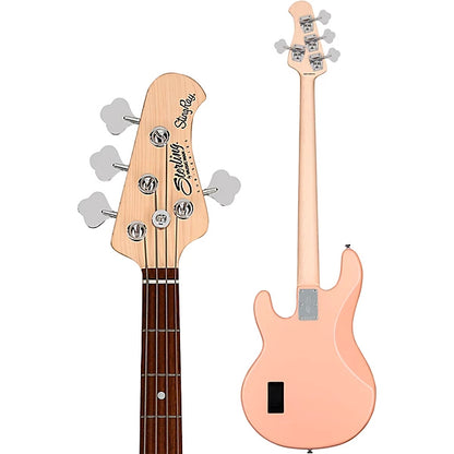Sterling Ray4 Stingray Jatoba Fingerboard Electric Bass Guitar- Pueblo Pink (Ray4 PBP)