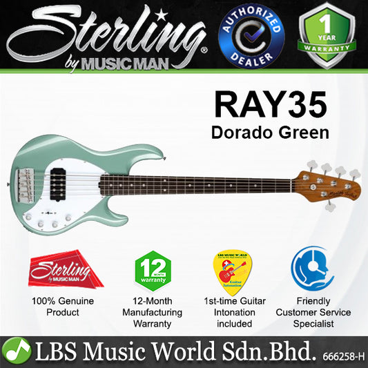 Sterling RAY35 Stingray 5 String Electric Bass Guitar (RAY35)