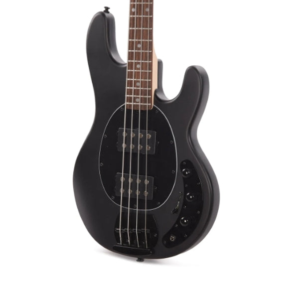 Sterling Ray4HH Stingray Jatoba Fingerboard Electric Bass Guitar - Stealth Black (RAY4HH SBK)
