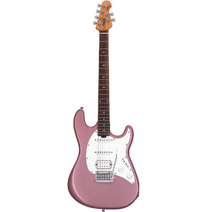 Sterling Cutlass CT50HSS Poplar Body Electric Guitar With Tremolo Rosewood Fingerboard - Rose Gold (RGD)