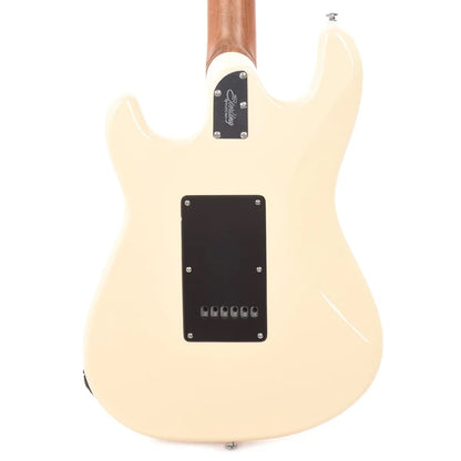 Sterling Cutlass CT50HSS Poplar Body Electric Guitar With Tremolo Roasted Maple Fingerboard - Vintage Cream (VC)