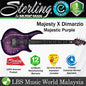 Sterling MAJ200XFM Majesty X Dimarzio Electric Guitar - Majestic Purple (MAJ200X MAJ200 FM)