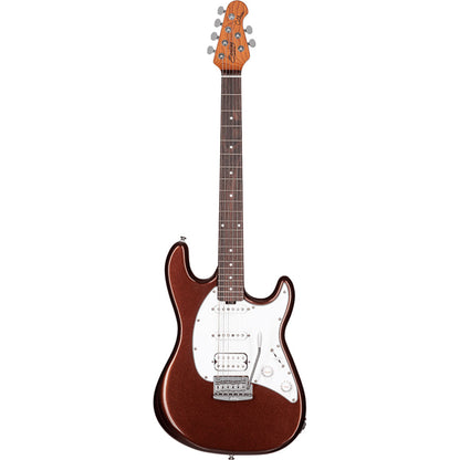 Sterling Cutlass CT50HSS Poplar Body Electric Guitar With Tremolo Rosewood Fingerboard - Dropped Copper (DCP)