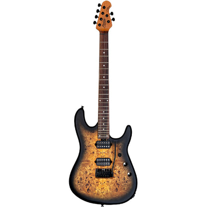 Sterling Richardson6 Jason Richardson’s Cutlass Electric Guitar - Natural Poplar Burl Burst (Richardson 6)