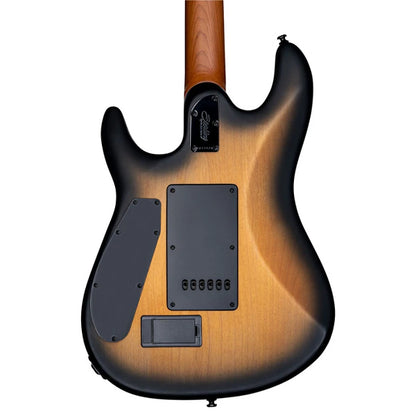 Sterling Richardson6 Jason Richardson’s Cutlass Electric Guitar - Natural Poplar Burl Burst (Richardson 6)