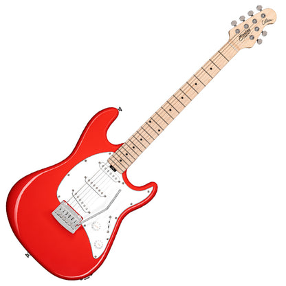 Sterling by Ernie Ball Music Man CT30SSS Cutlass Long Scale Electric Guitar - Fiesta Red (CT30SSS-FRD)