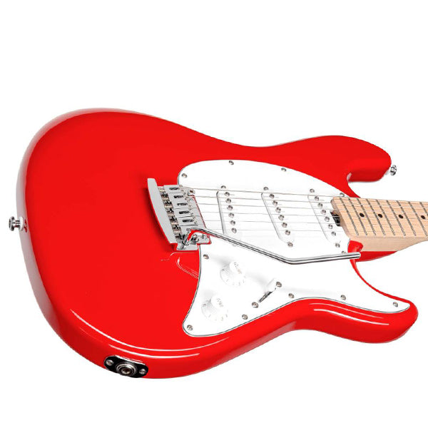 Sterling by Ernie Ball Music Man CT30SSS Cutlass Long Scale Electric Guitar - Fiesta Red (CT30SSS-FRD)