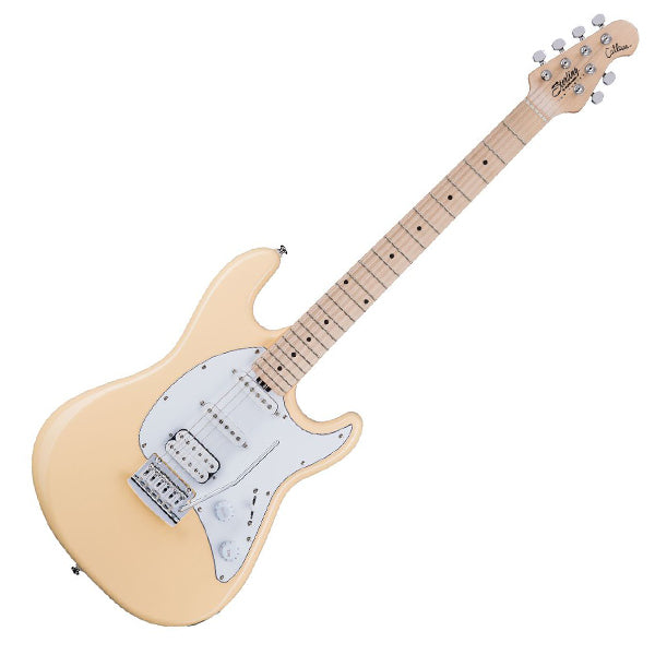 Sterling by Ernie Ball Music Man CT30HSS Cutlass Short Scale Electric Guitar -Vintage Cream (CT30HSS-VC)