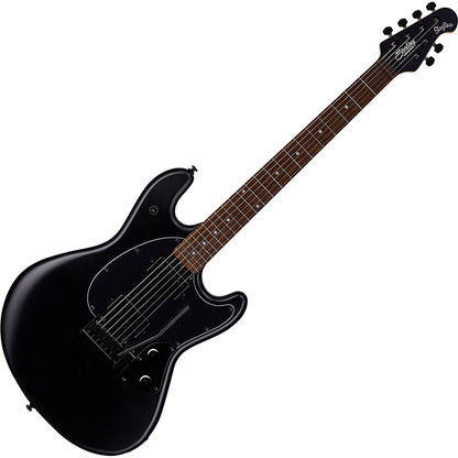 Sterling by Ernie Ball Music Man SR30 Stingray Electric Guitar with Tremolo - Stealth Black (SR30-SBK)
