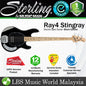 Sterling by Ernie Ball Music Man Ray4 Stingray Bass Guitar- Black Edition (Ray4-BK)