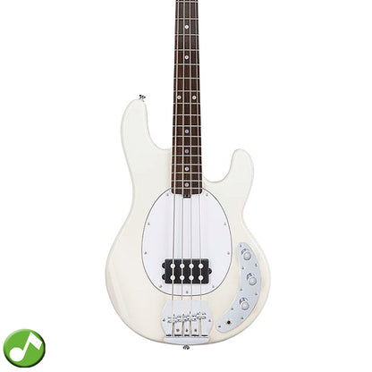 Sterling by Ernie Ball Music Man Ray4 Stingray Bass Guitar- Vintage Cream (Ray4-VC)