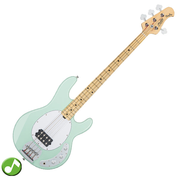 Sterling by Ernie Ball Music Man Ray4 Stingray Bass Guitar- Mint Green (Ray4-MG)