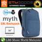 STM Myth Backpack 18L 16" Multifunctional Water Repellant Laptop Bag for Business Travel Leisure Student (Blue)