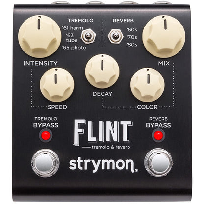 Strymon Flint Tremolo and Reverb Guitar Effect Stereo Pedal for Electric Guitar