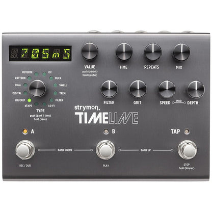 Strymon TimeLine Multidimensional Delay Guitar Multi Effects Pedal for Electric Guitar (Time Line)