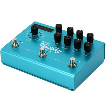 Strymon BigSky Reverb Multidimensional Reverberator Multi Effect Pedal for Electric Guitar (Big Sky)