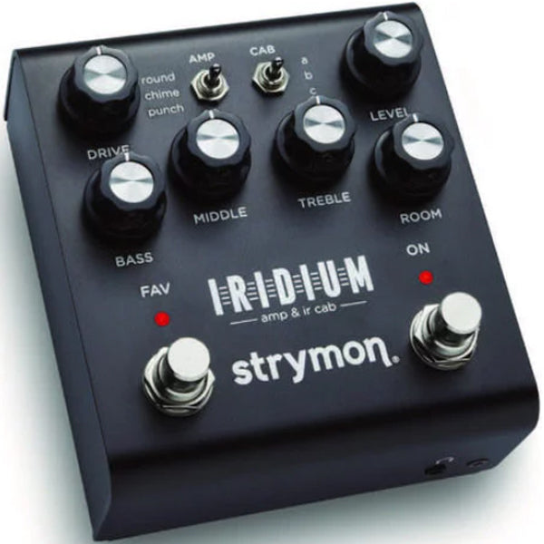 Strymon Iridium Amp & IR Cab Pedal with Amplifiers Simulator and Stereo IR Cabinets