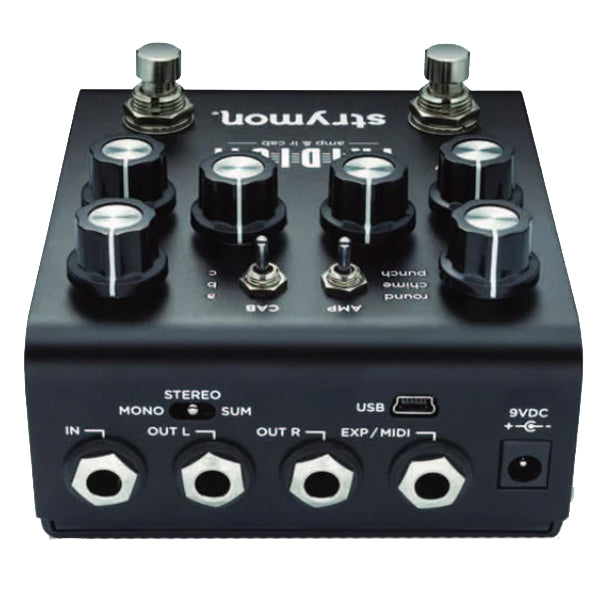 Strymon Iridium Amp & IR Cab Pedal with Amplifiers Simulator and Stereo IR Cabinets