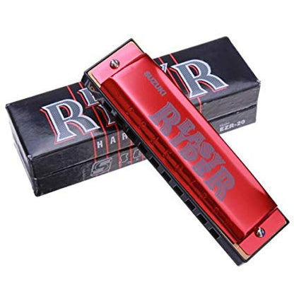 Suzuki Harmonica EZR-20 AL 10 Hole Easy Rider Diatonic Harmonica (EZR20 EZR 20)