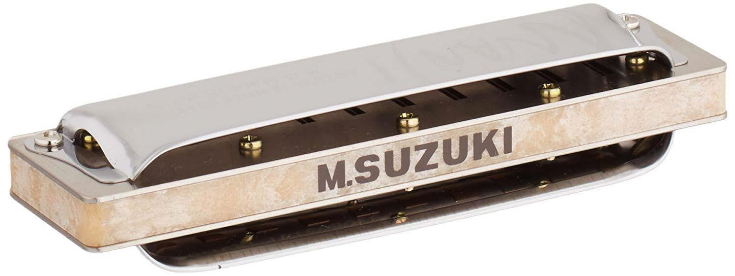 Suzuki Harmonica 10 Hole M-20 Manji Diatonic Harmonicas (M20 M 20)