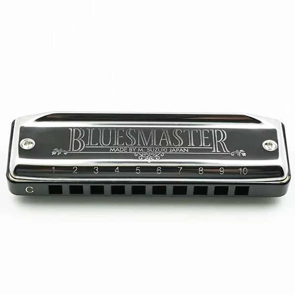 Suzuki Harmonica MR-250 10 Hole Bluesmaster Professional Diatonic Harmonicas (MR250 MR 250)