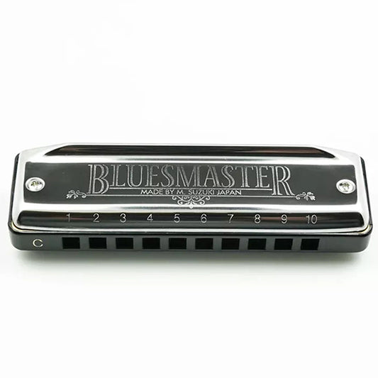 Suzuki Harmonica MR-250 10 Hole Bluesmaster Professional Diatonic Harmonicas (MR250 MR 250)