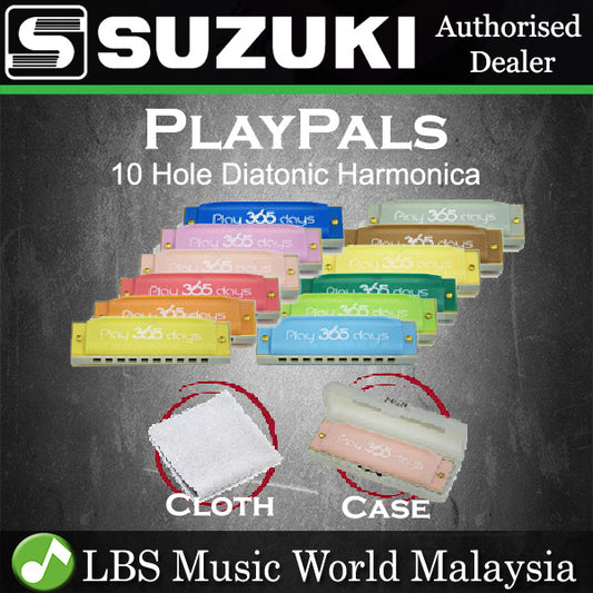 Suzuki Harmonica P-365 Play 365 10 Hole Playpals Diatonic Harmonicas (P365 P 365)
