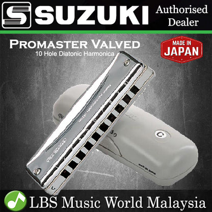 [Discontinued] Suzuki Harmonica MR-350V 10 Hole Promaster Valved Deluxe Diatonic Harmonicas (MR350V MR 350V)