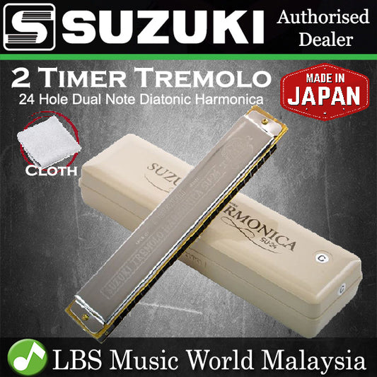 Suzuki Harmonica SU-24 24 Hole 2 Timer Dual Note Diatonic Harmonica (SU24 SU 24)