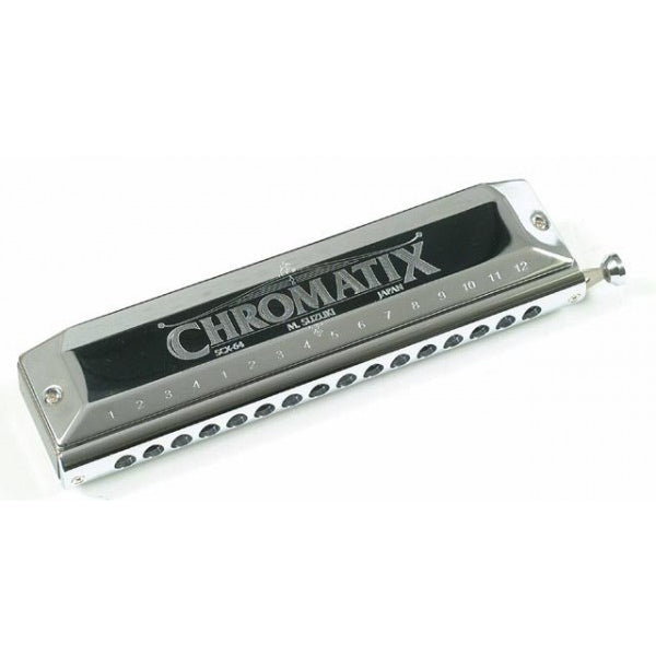 Suzuki Harmonica SCX-64 16 Holes Chromatix Series Chromatic Harmonicas C Key (SCX64 SCX 64)