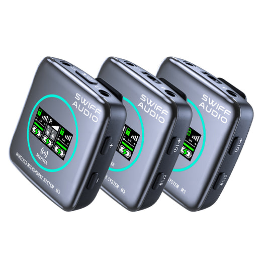 Swiff Audio M3 Pro Rechargeable Wireless Microphone System with Guitar and Keyboard Input