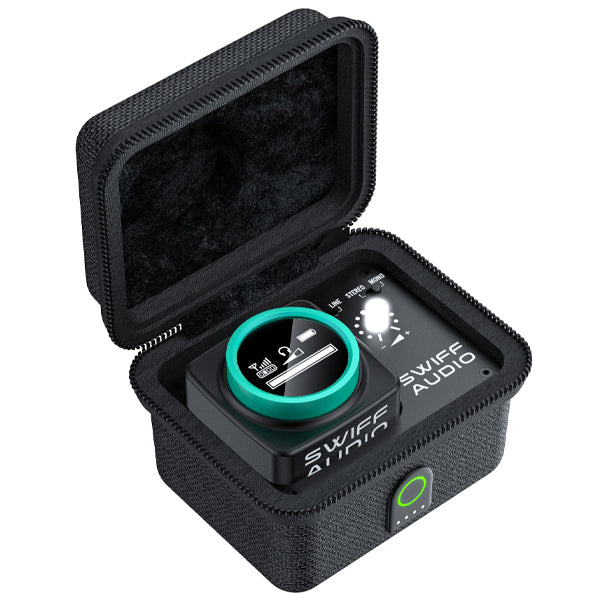 Swiff Audio WX-520 Stereo Mic In Ear Wireless Monitor Earphone System for Headphone and IEM (WX520)