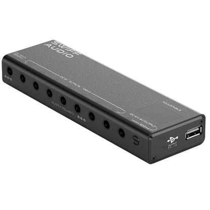 Swiff Audio P200 9 Output Effector Adjustable Guitar Pedal Power Supply Station