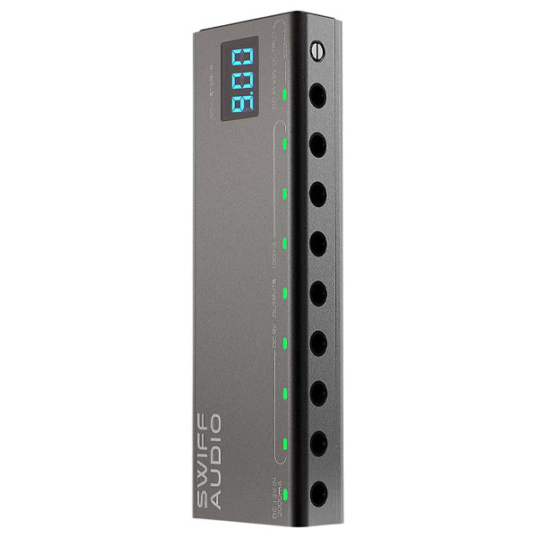 Swiff Audio P200 9 Output Effector Adjustable Guitar Pedal Power Supply Station