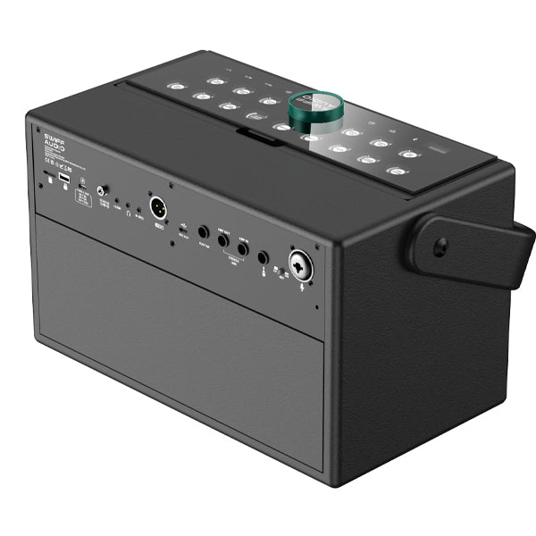 Swiff Audio S100 100 Watt Multifunctional Rechargeable Amplifier with 5.8G Wireless System, UHF Microphone, Drum Machine and Bluetooth