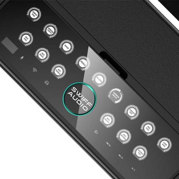 Swiff Audio S100 100 Watt Multifunctional Rechargeable Amplifier with 5.8G Wireless System, UHF Microphone, Drum Machine and Bluetooth