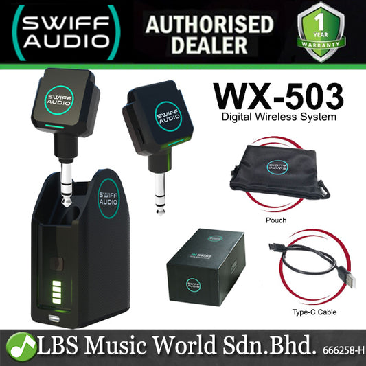Swiff Audio WX-503 Rechargeable Guitar Digital Wireless System (WX503)