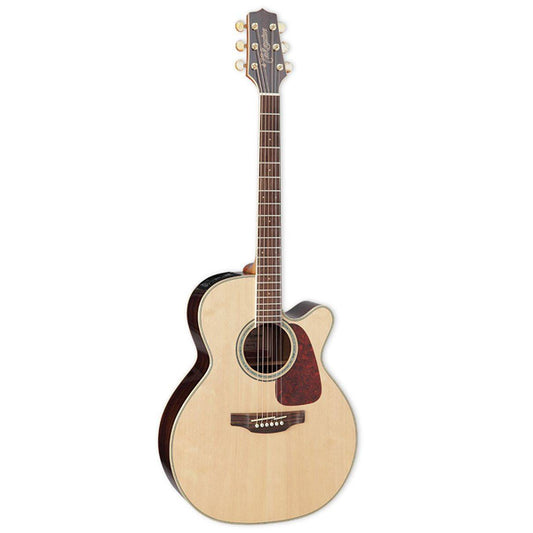 Takamine GN71CE-NAT NEX Cutaway Solid Spruce Top Acoustic Electric Guitar with Bag - Natural (GN71CE NAT)