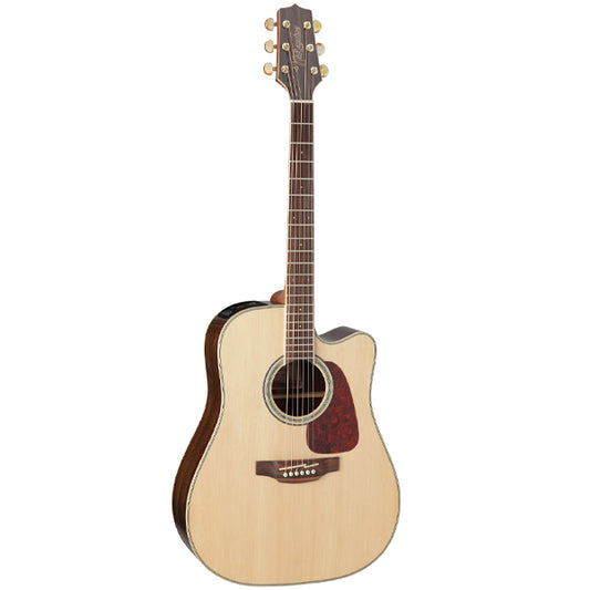 Takamine GD71CE-NAT Cutaway Dreadnought Solid Spruce Top Acoustic Electric Guitar with Bag - Natural (GD71CE NAT)