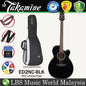 [Discontinue] Takamine ED2NC-BLK NEX Cutaway Spruce Top Acoustic Electric Guitar with Bag - Black (ED2NC BLK)