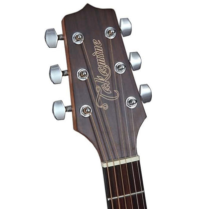 Takamine GD11MCE-NS Dreadnought Cutaway Mahogany Acoustic Electric Guitar with Bag - Natural Satin (GD11MCE NS)