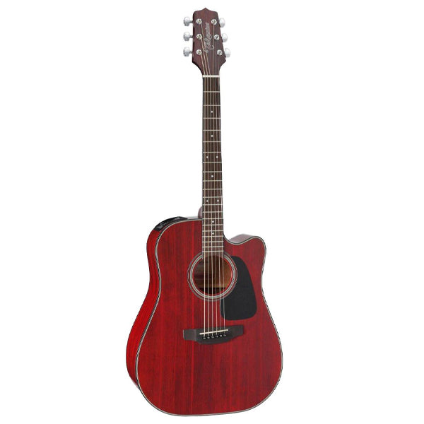 [Discontinue] Takamine ED2DC-WR Dreadnought Cutaway Spruce Top Acoustic Electric Guitar with Bag - Wine Red (ED2DC WR)
