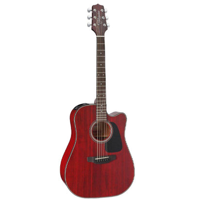 [Discontinue] Takamine ED2DC-WR Dreadnought Cutaway Spruce Top Acoustic Electric Guitar with Bag - Wine Red (ED2DC WR)