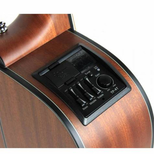 Takamine GD11MCE-NS Dreadnought Cutaway Mahogany Acoustic Electric Guitar with Bag - Natural Satin (GD11MCE NS)