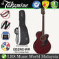 [Discontinue] Takamine ED2NC-WR NEX Cutaway Spruce Top Acoustic Electric Guitar with Bag - Wine Red (ED2NC WR)