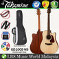 [Discontinued] Takamine GD10CE-NS Dreadnought Spruce Top Acoustic Electric Guitar with Bag - Natural Satin (GD10CE NS)